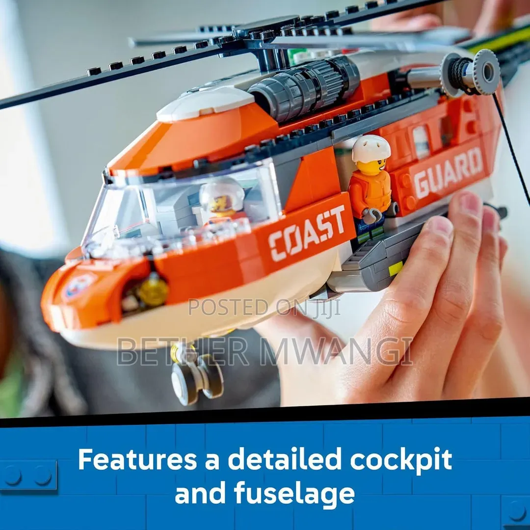 LEGO City Coast Guard Helicopter - Toy Building Set in Kenya