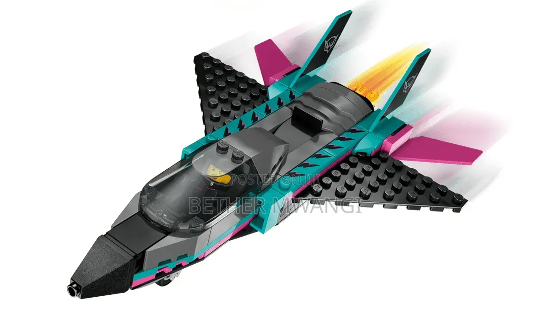 LEGO City Jet vs. Car – Jet and Supercar Racing Playset in Kenya