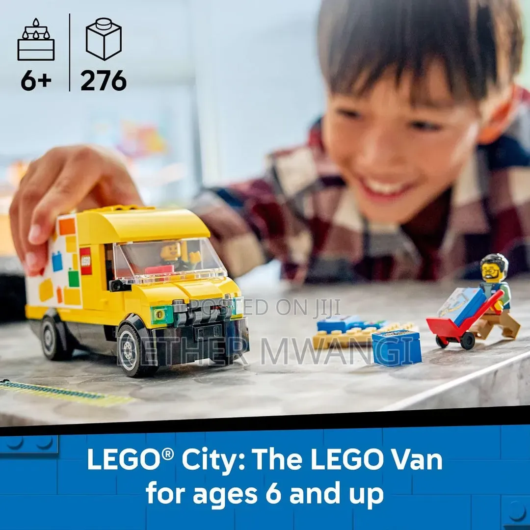 LEGO City: The LEGO Van - Toy Building Set in Kenya