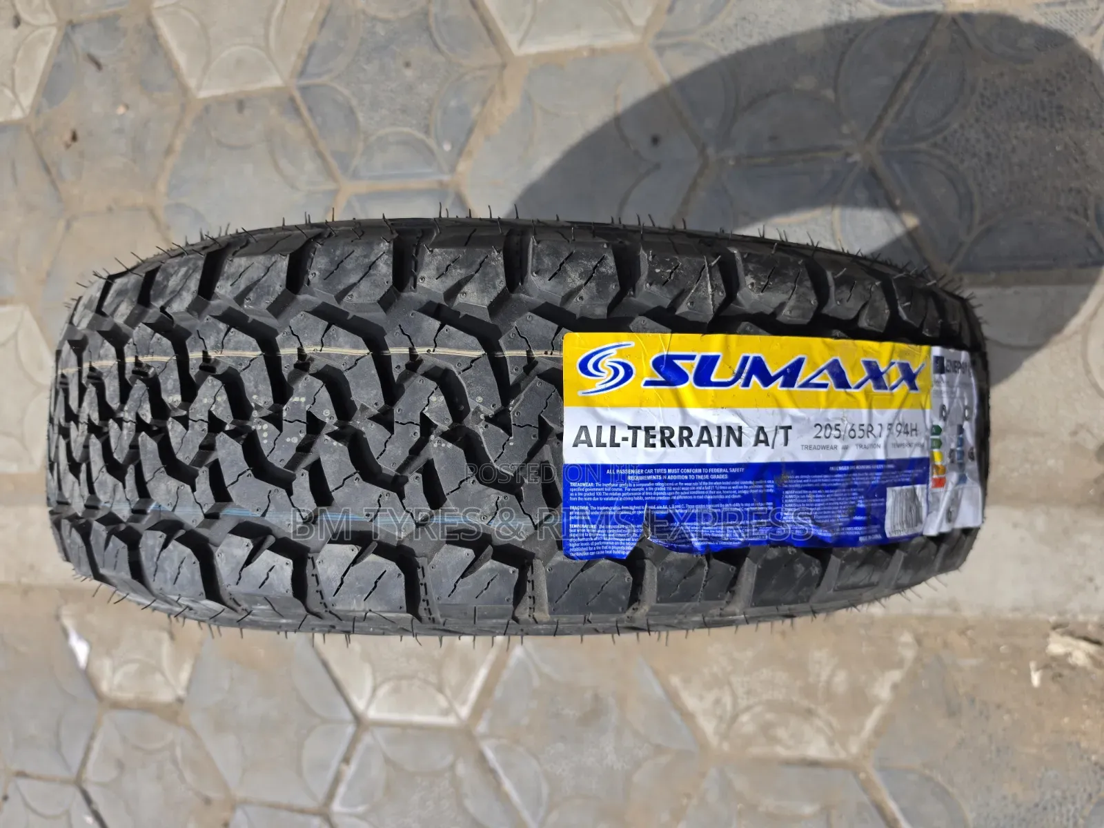 205 /65 R15 Sumaxx Tires (All Terrain)