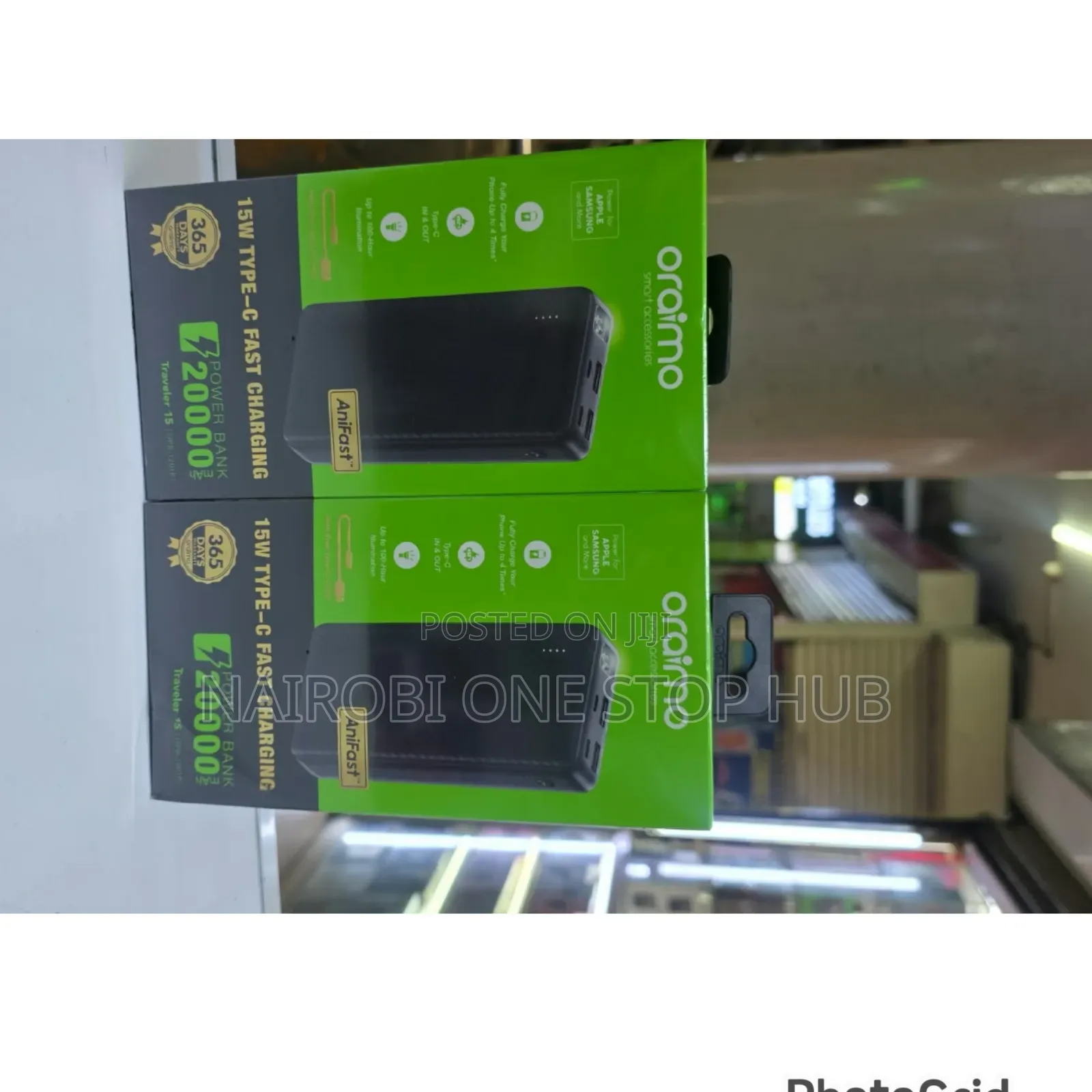 Original Oraimo Power Bank – Opb-1201 
