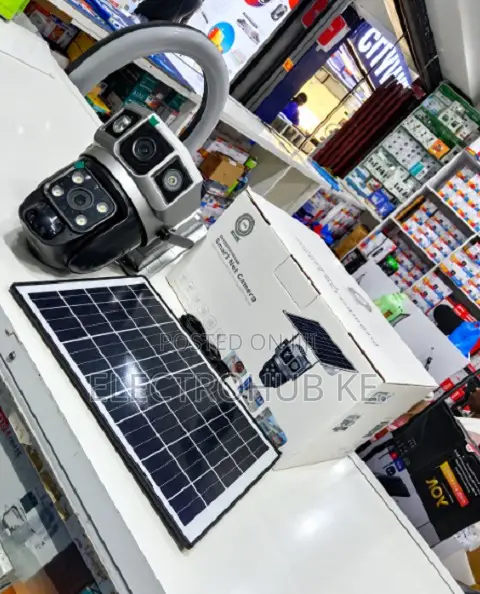 V380 4G SIM Solar Camera With Motion Detection Now Available!