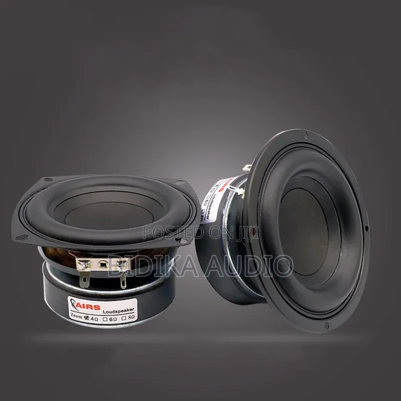 KYYSLB 25-50w 8 Ohm 4-Inch Mid Bass Speaker Audio Woofer