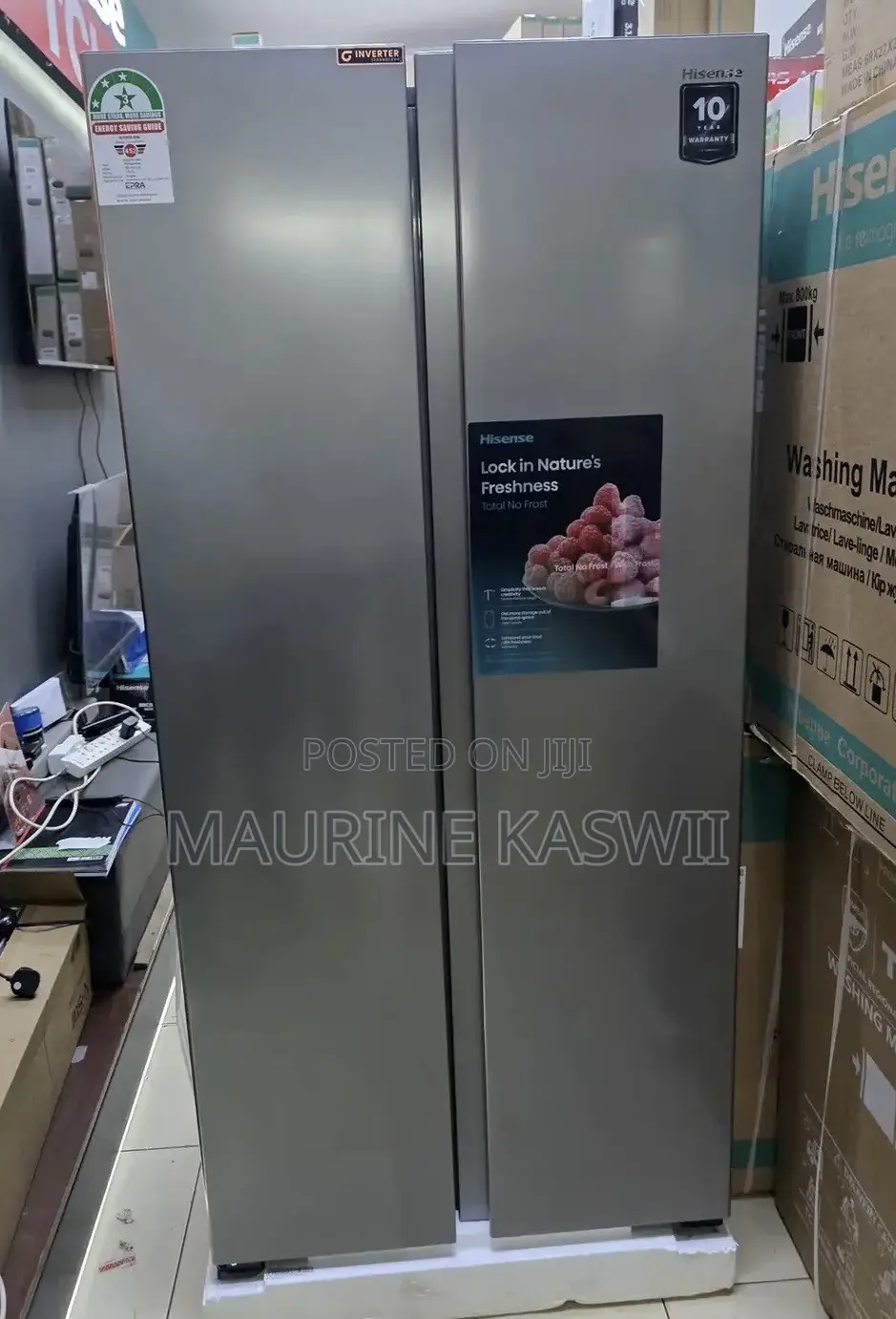 Hisense 441l Side by Side (Model Ref441dr)