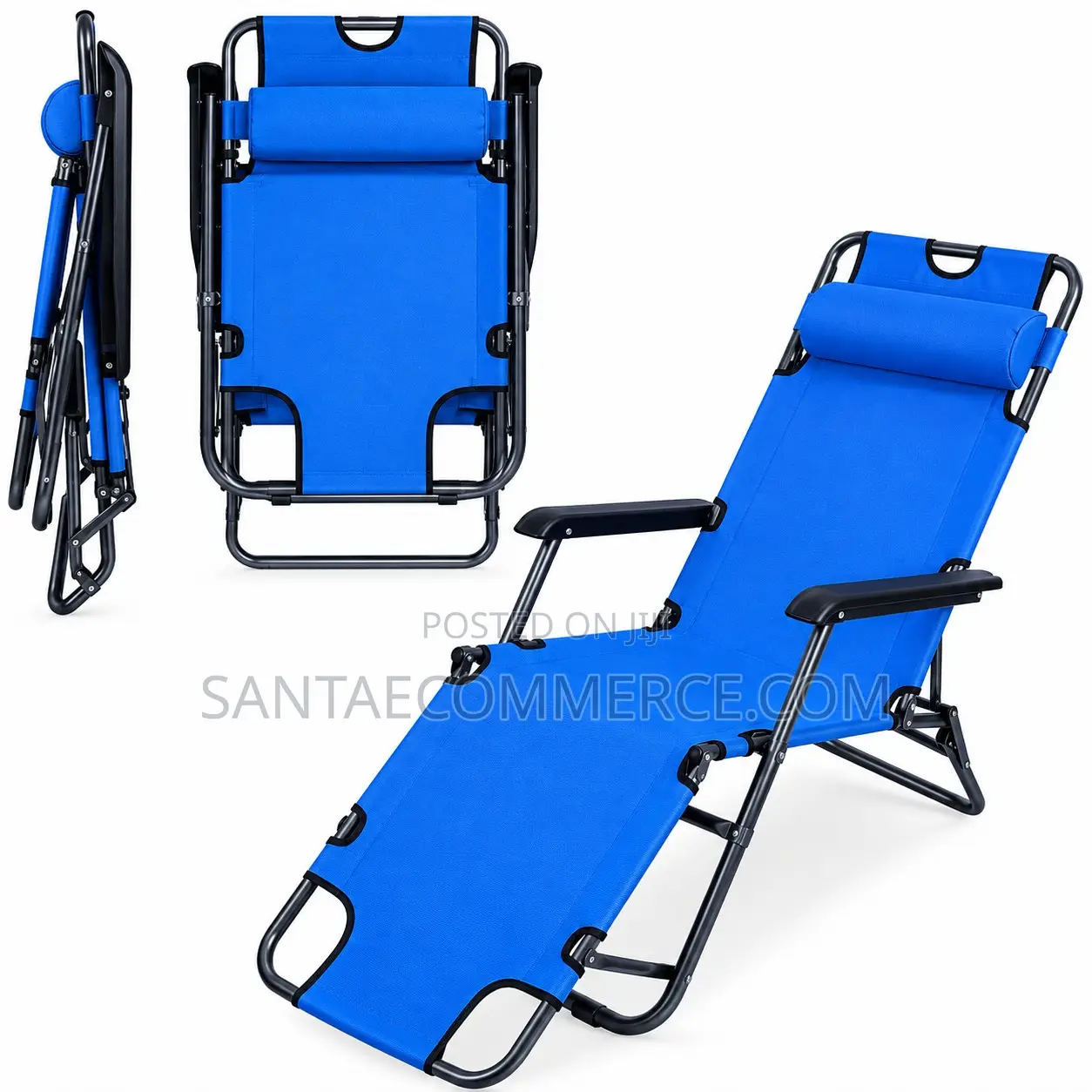 High Quality Reclinable Folding Camping Chair for Adults