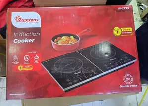Ramtons Double Plate Induction Cooker (RM/773)