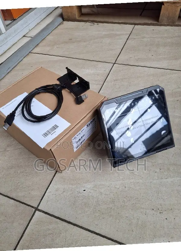 Syble XB-8808G 2D Barcode Scanner – Hands-Free Desktop POS Reader