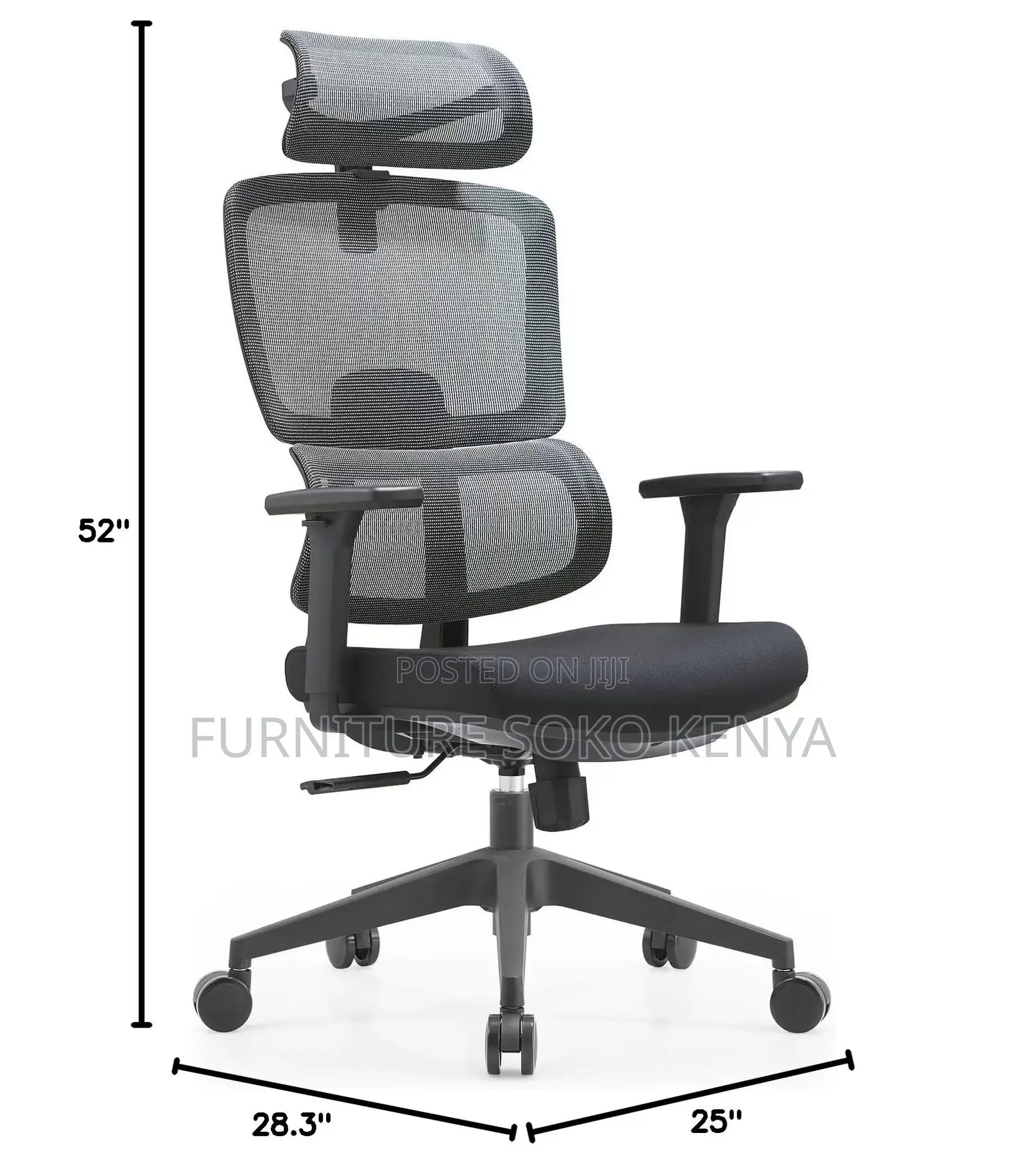 Office Chair : Orthopedic Mesh Ergonomic Office Chair