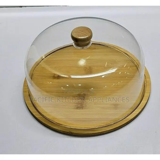 Transparent,beige Bamboo Tray