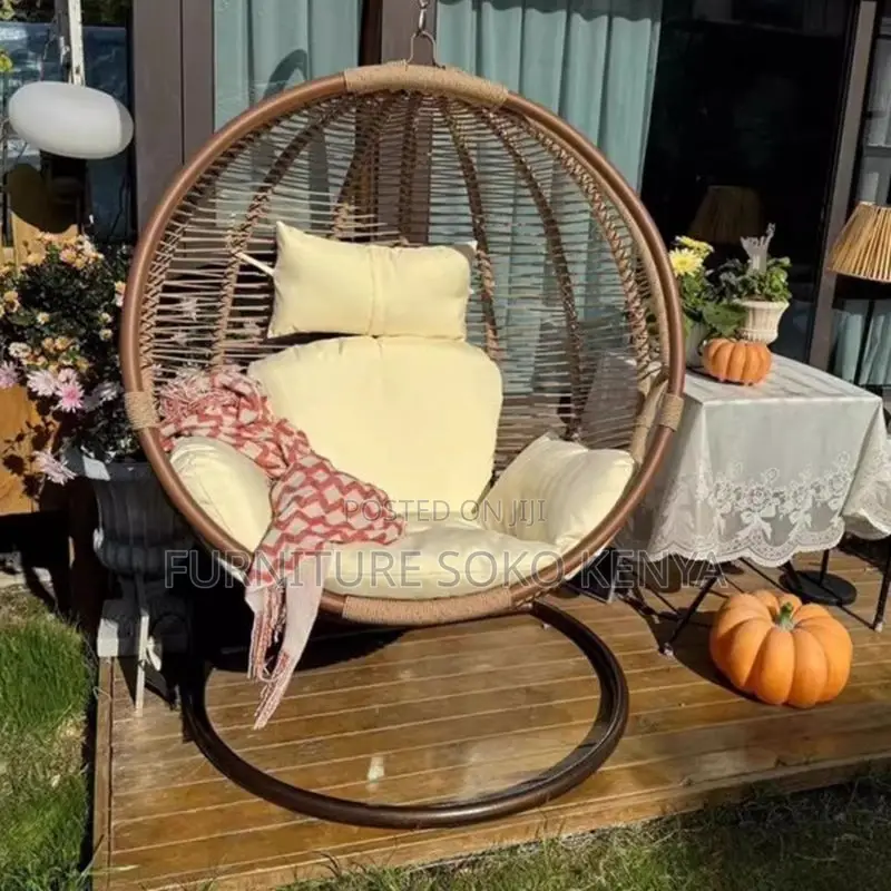 Rattan Hammock : Round Rattan Hanging Egg Chair