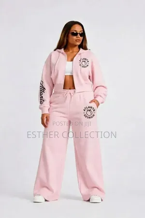 Drawstring Hem Straight Leg Joggers