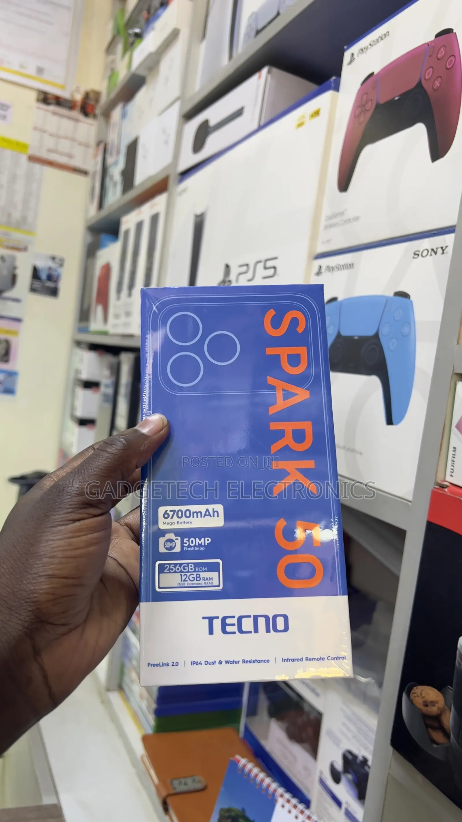 New Tecno Spark 50 128 GB Black