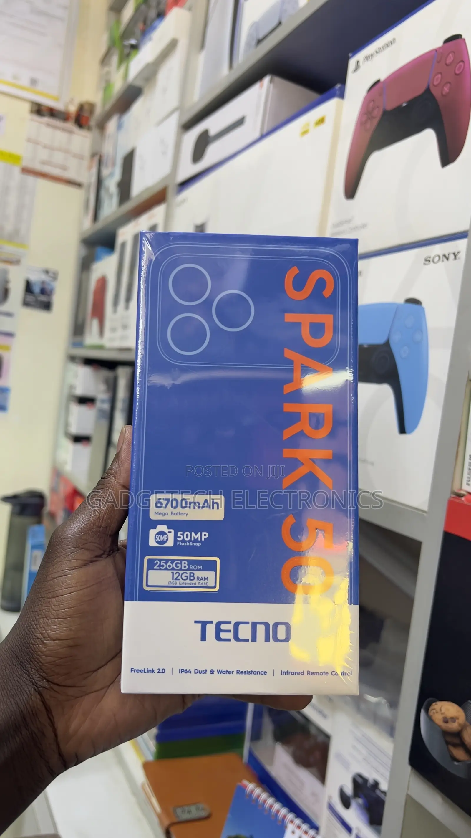 New Tecno Spark 50 128 GB Black