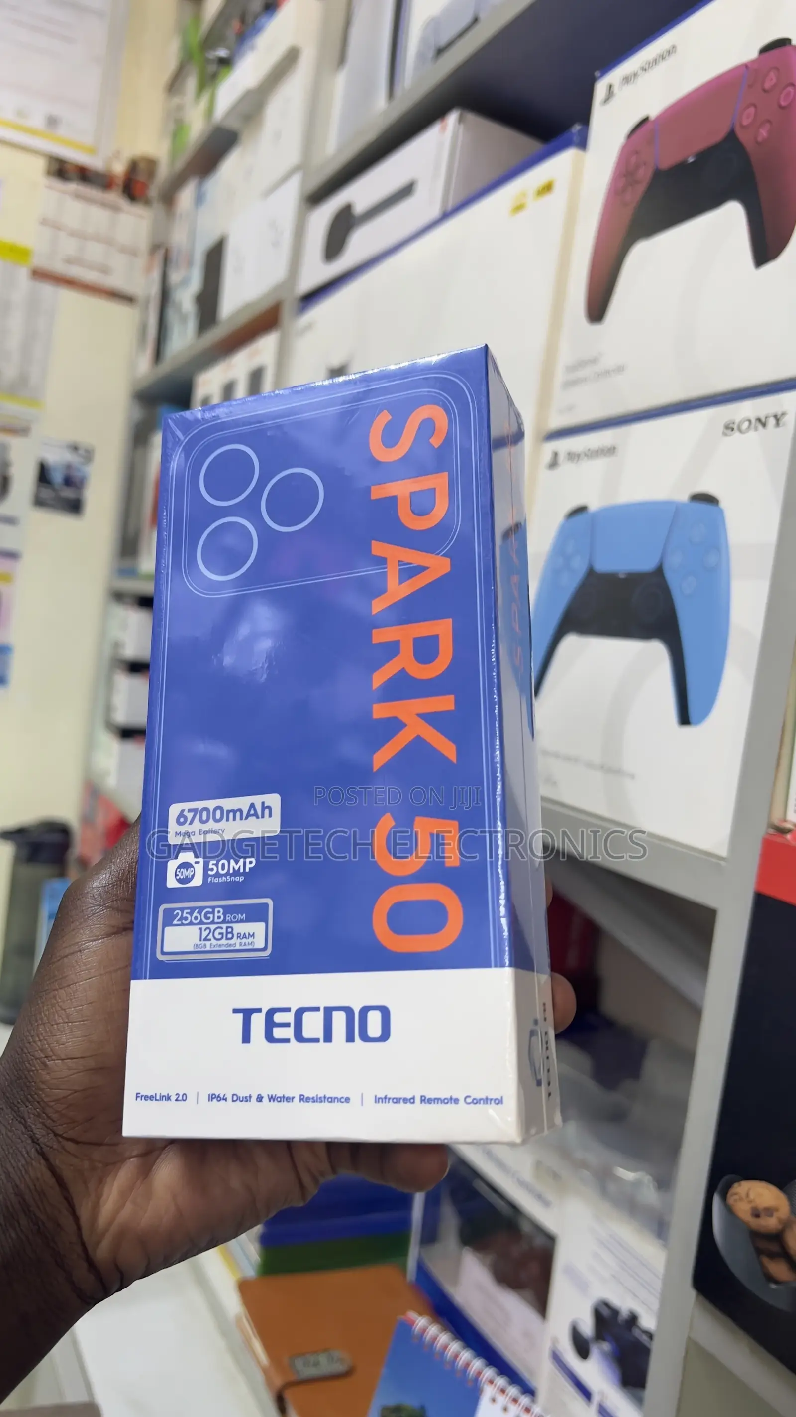 New Tecno Spark 50 128 GB Black