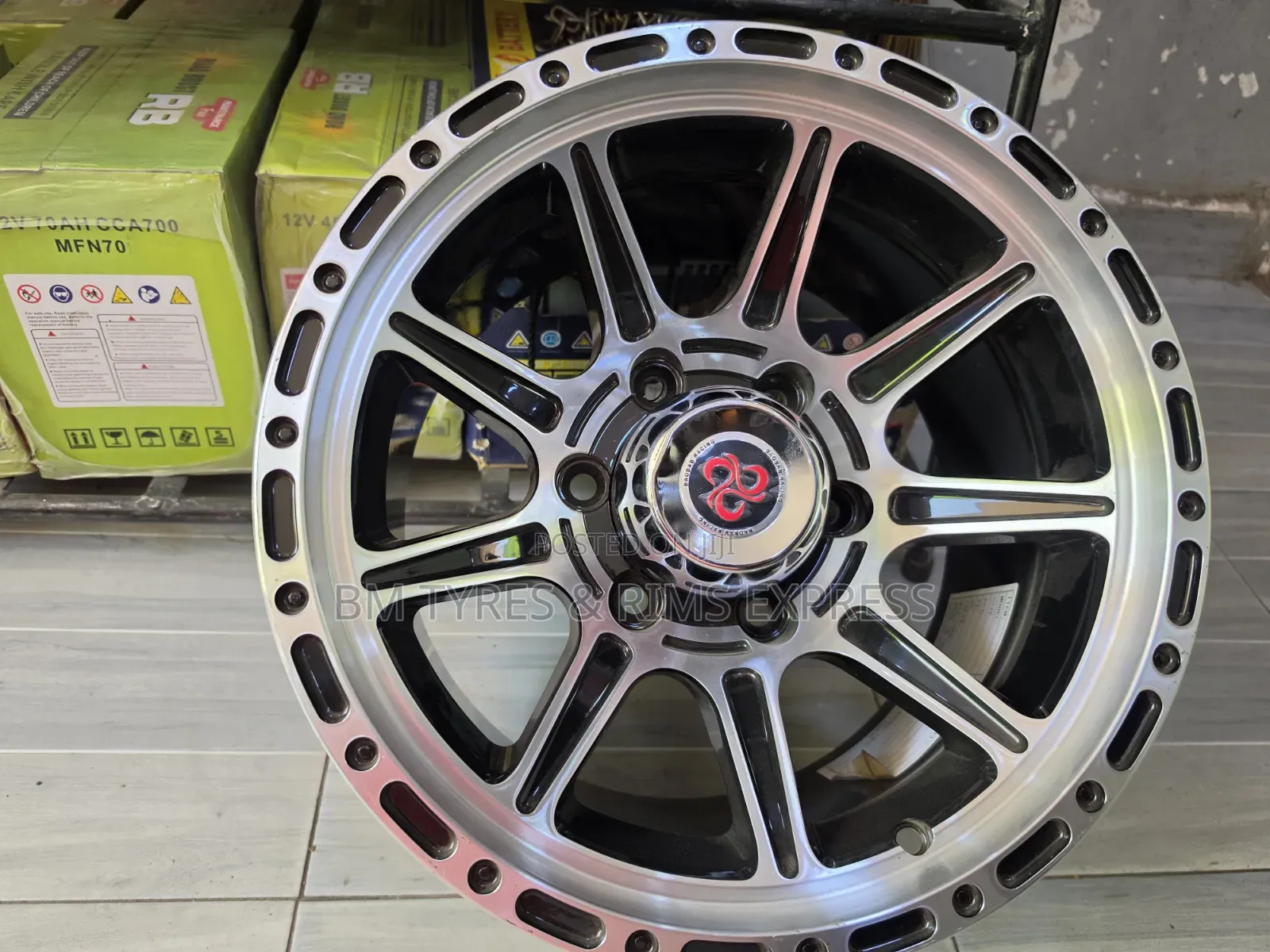 Rims Size 15 (Matatu) 6 Holes (Set of 4