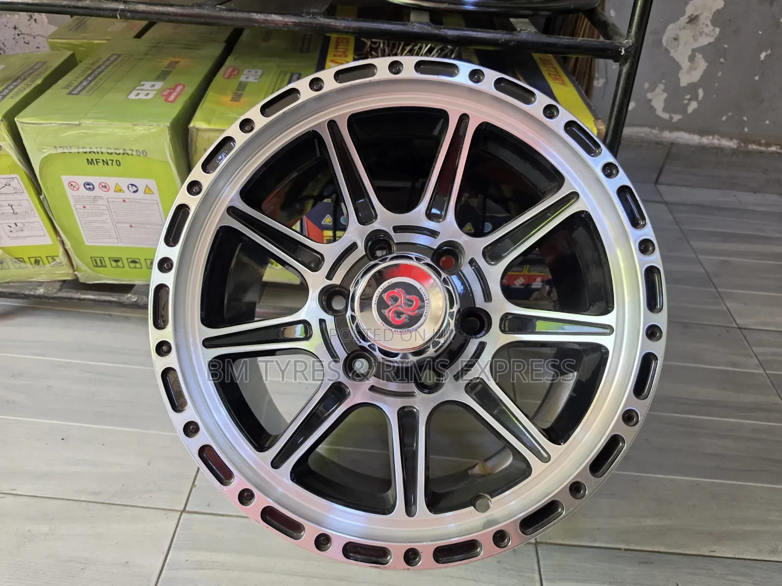Rims Size 15 (Matatu) 6 Holes (Set of 4