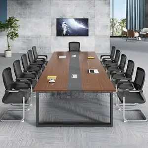 Office Table : 2.4M Conference Room Meeting Table