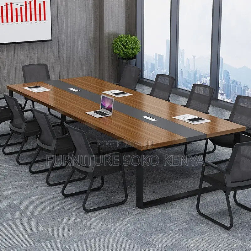 Office Table : 2.4M Conference Room Meeting Table