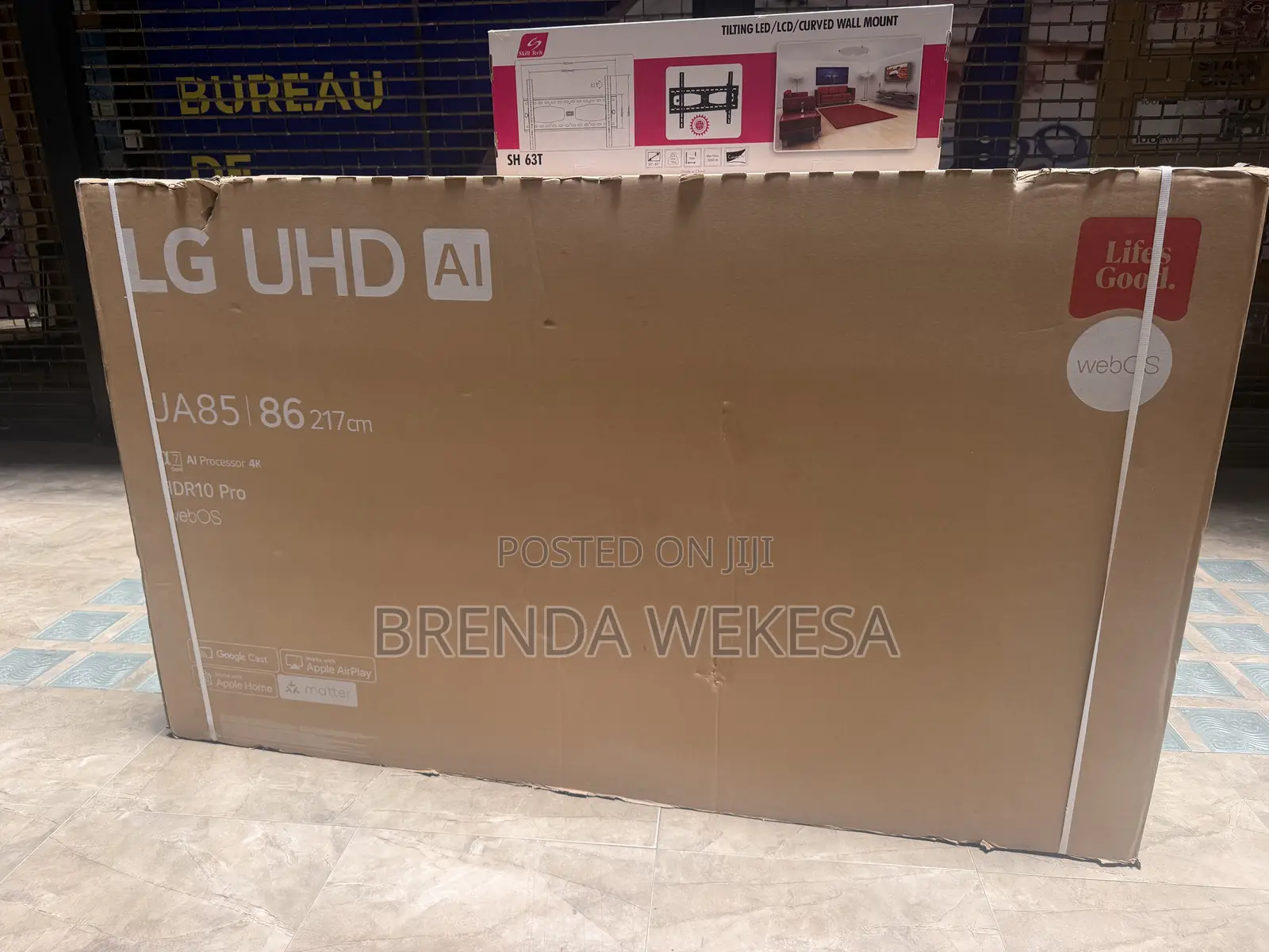LG 86′′ Uhd Ai 4k Smart TV With Ai Magic Remote – 86ua85006la