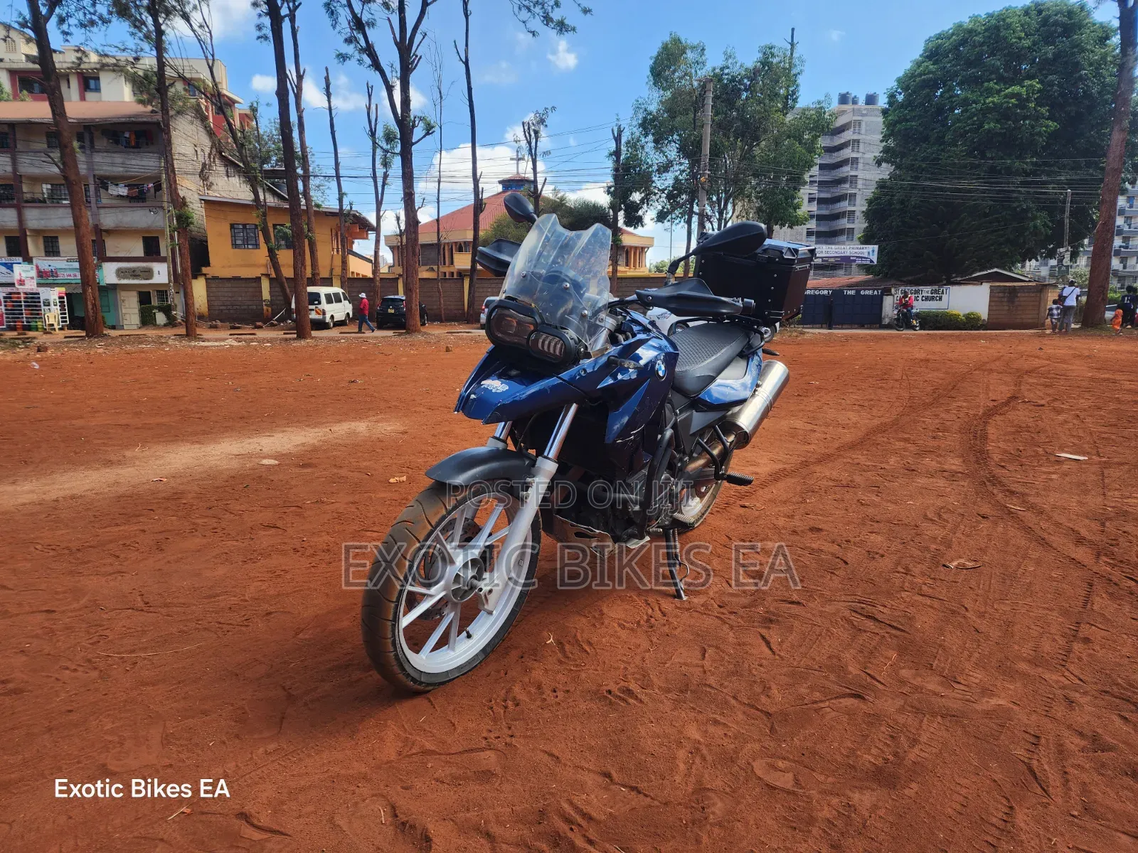 BMW F 650 GS 2011 Blue