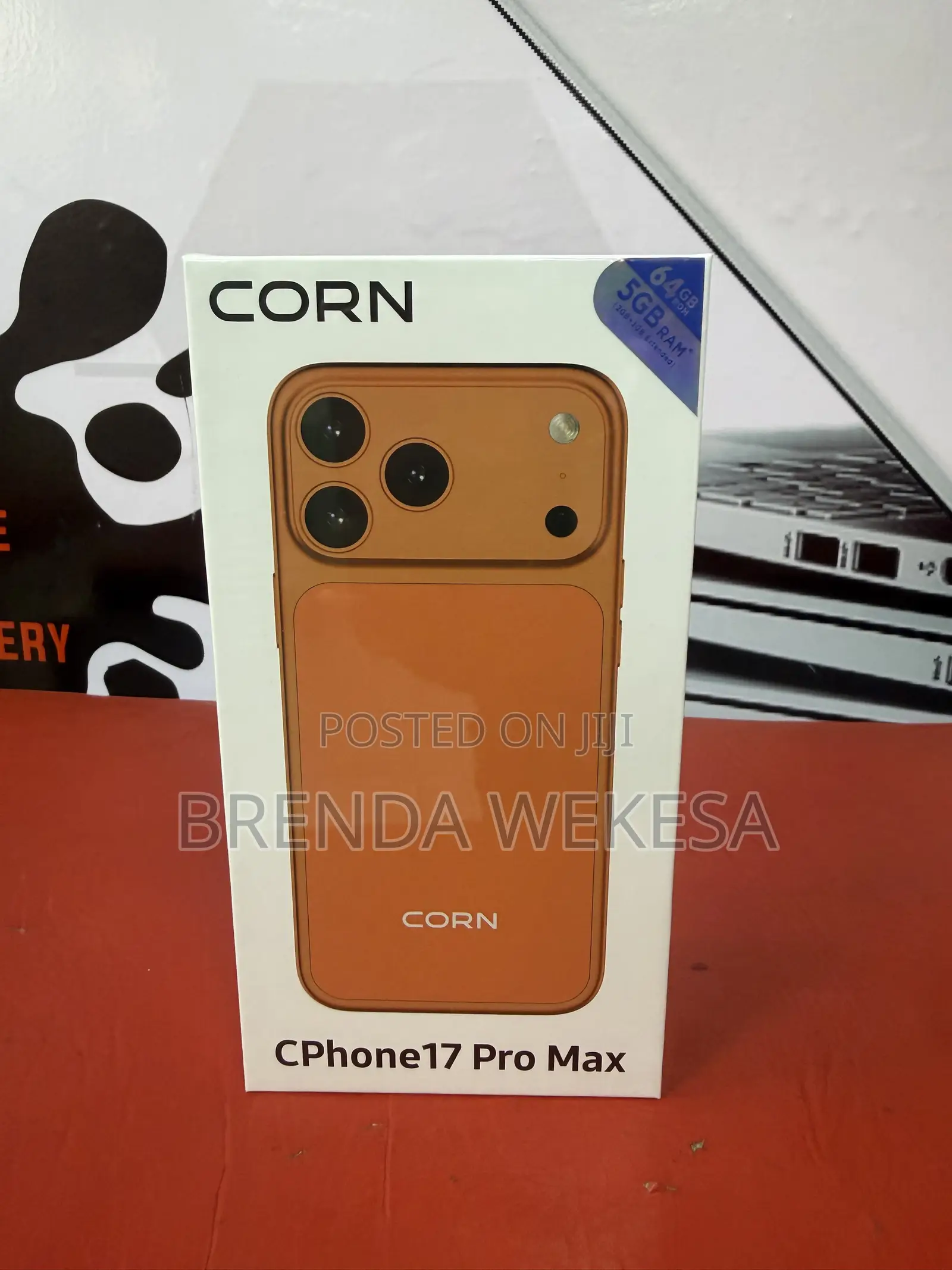 New Mobile Phone 64 GB Orange