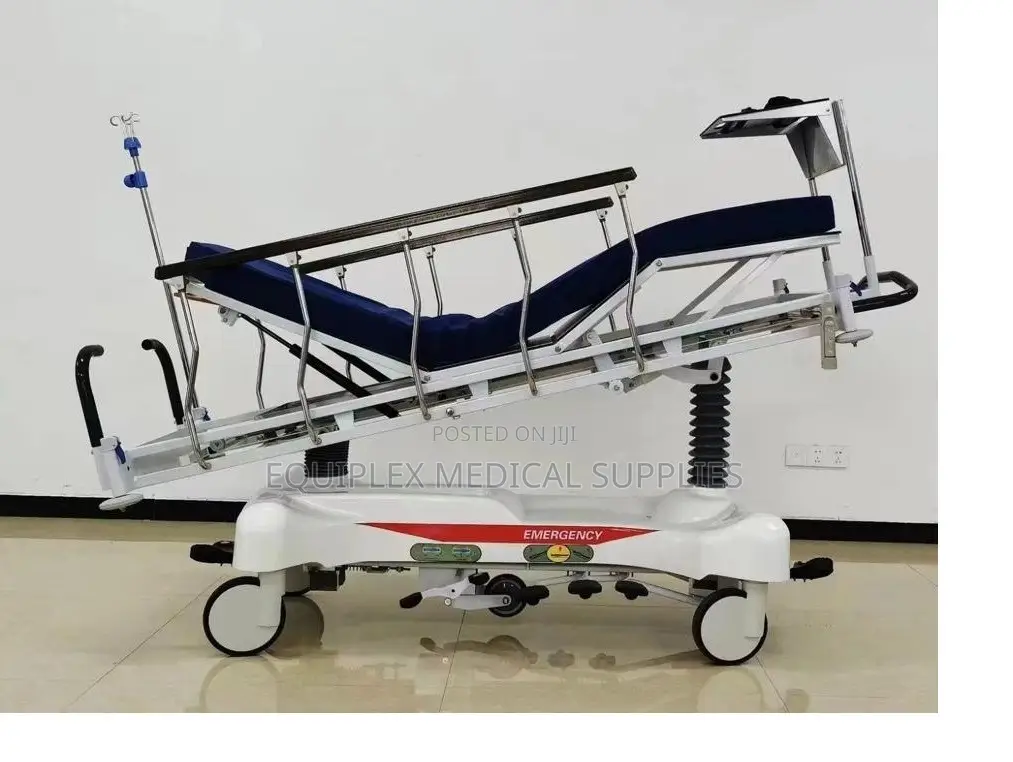 Hydraulic Patient Transfer Stretcher / Emergency Hospital Trolley