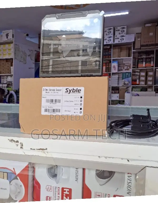 Syble XB-8808H 2D QR Scanner– Tabletop or Fast and Convenient Scanning