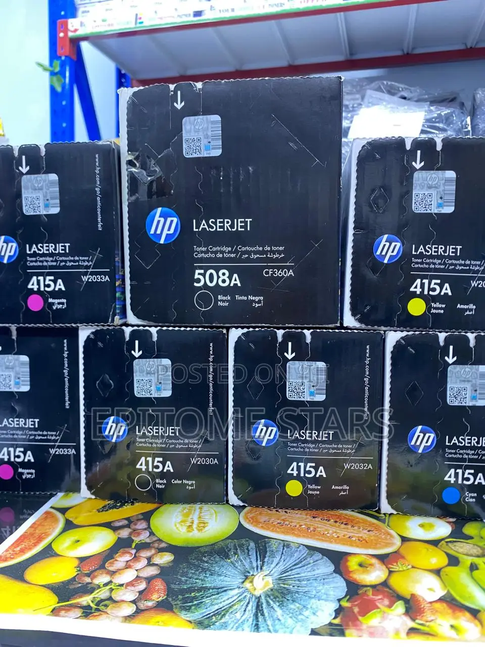 HP 508A Efficient Black LaserJet Toner