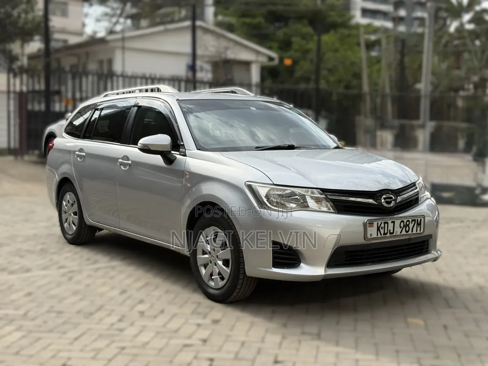 Toyota Corolla Fielder 2015 Silver