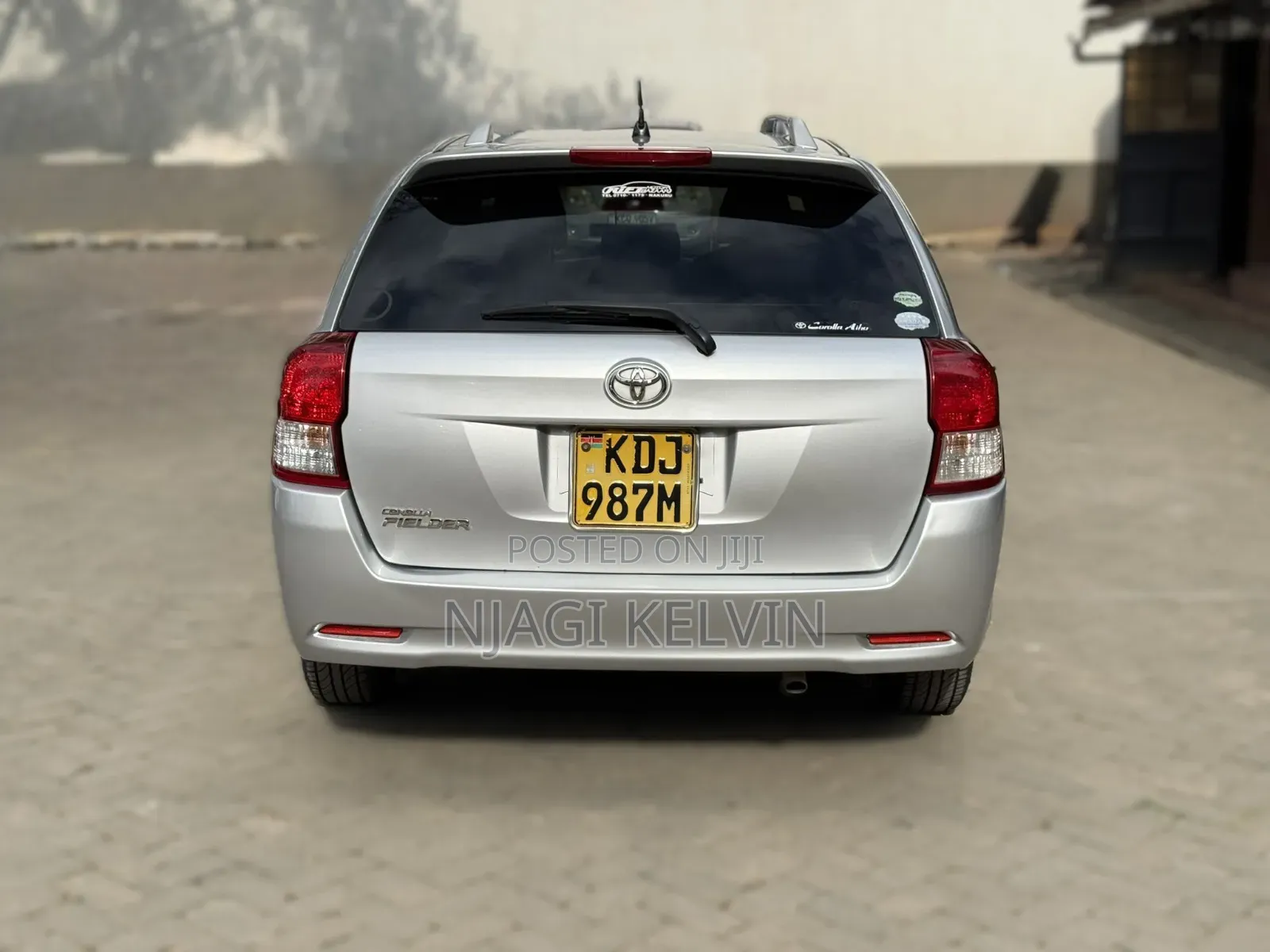 Toyota Corolla Fielder 2015 Silver