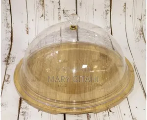 Acrylic Food Cover*and a Bamboo Base*