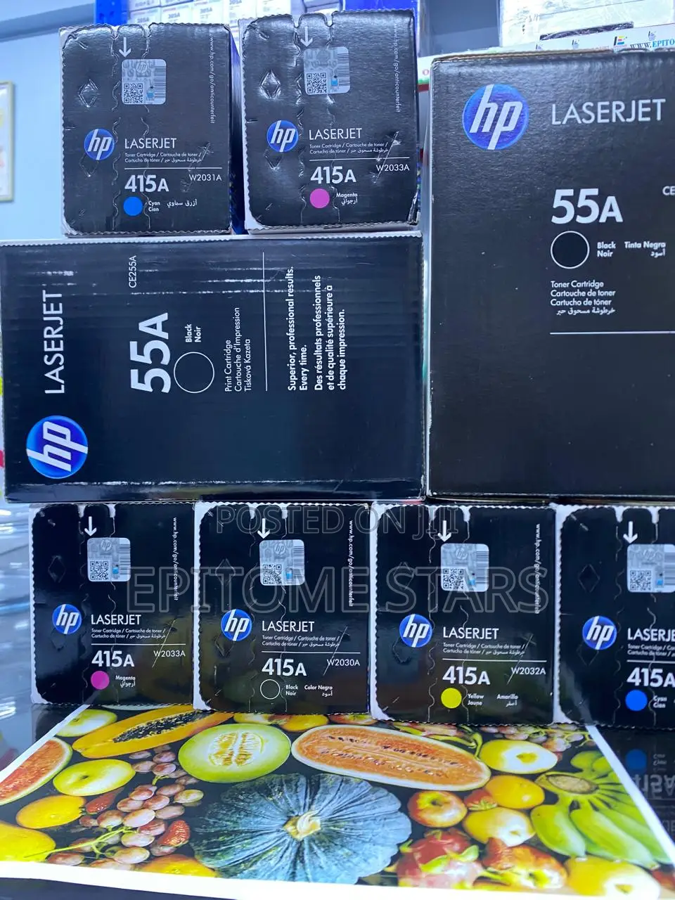 HP 55A CE255A Powerful Black Toner