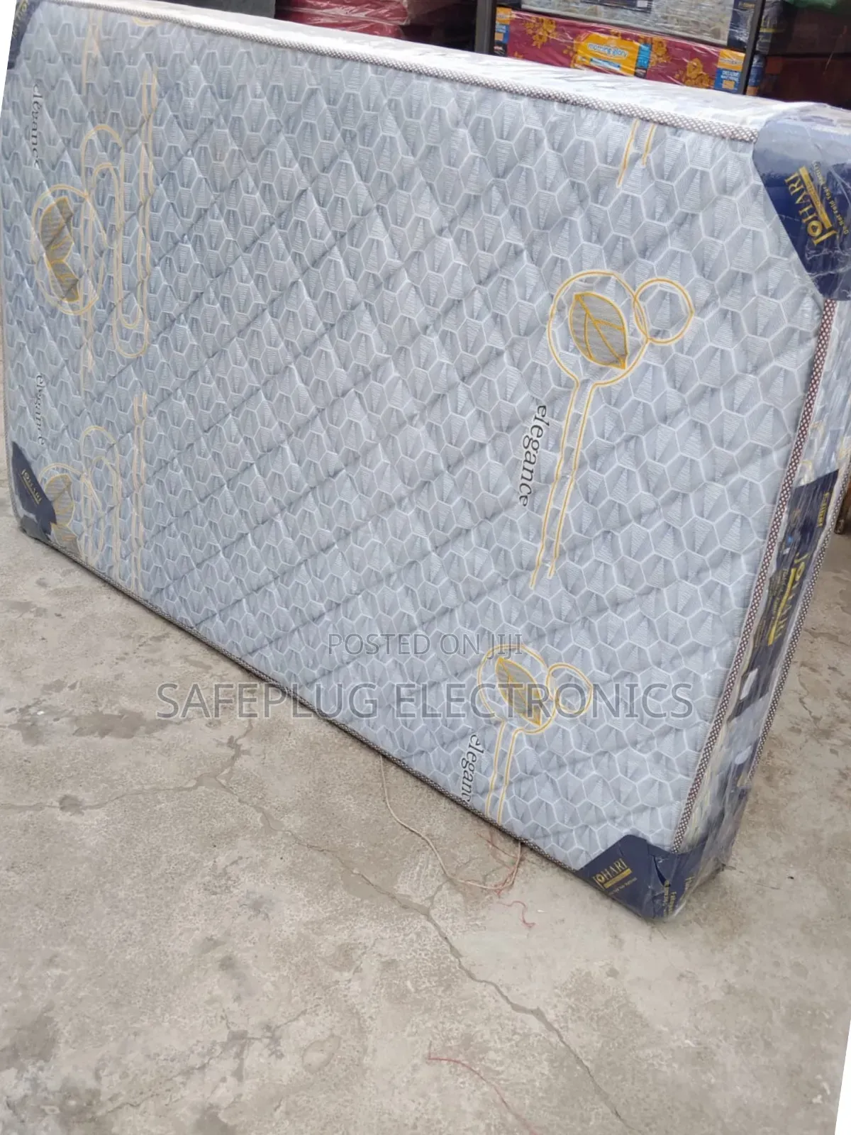 Genuine Johari 5×6×8" Master Bedroom Quilted Mattress – 3 Yr Warranty