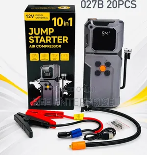 10 in 1 Multifunctional Jump Starter Kit
