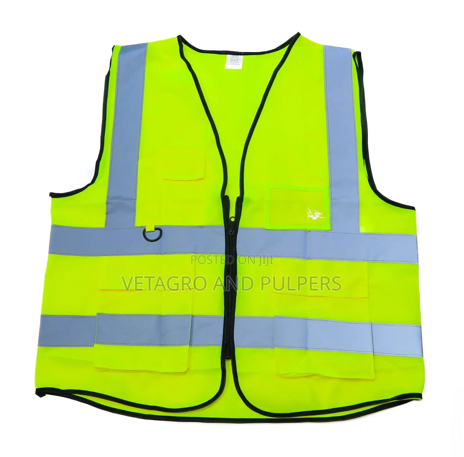 Reflector Jacket With Pocket