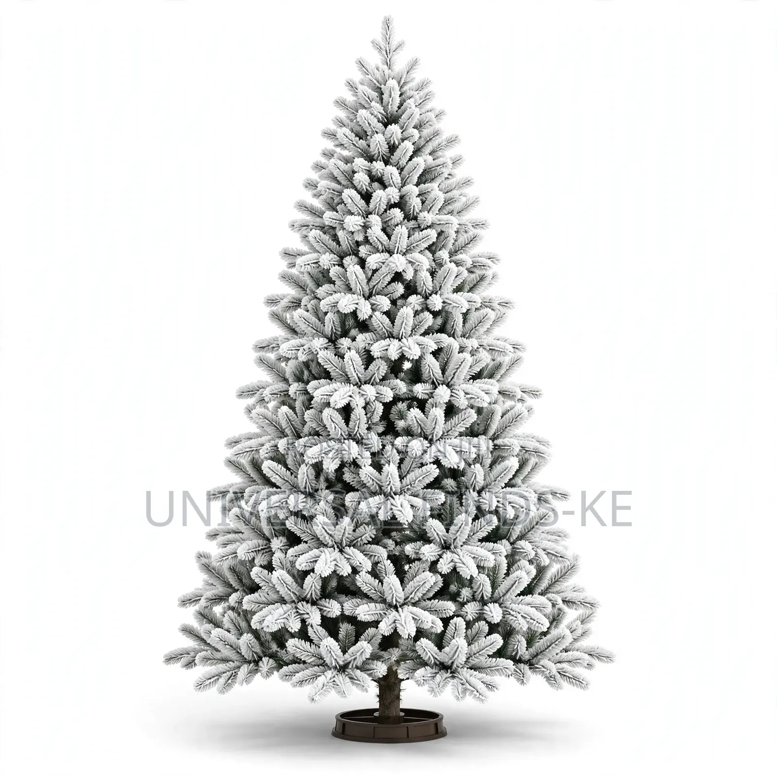 Snow Flocked Artificial Christmas Tree for Home Office 1.2 M