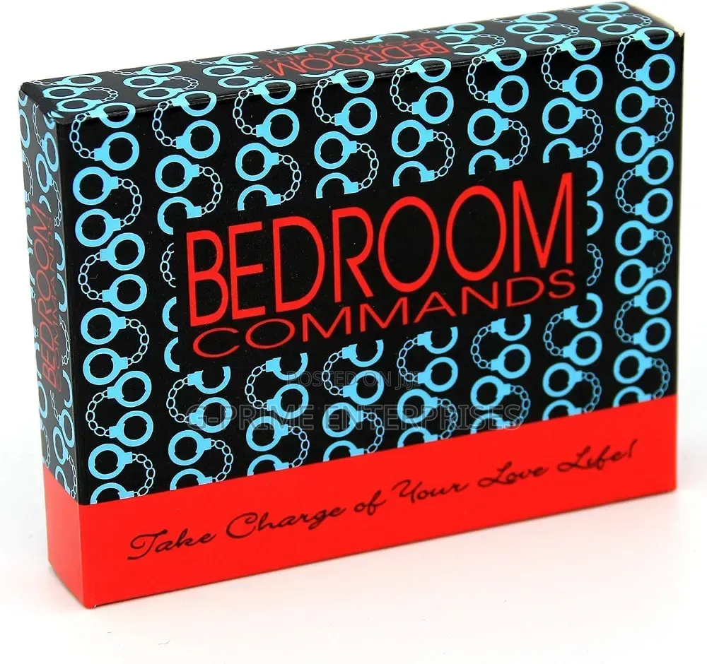 Bedroom Commands Card Game