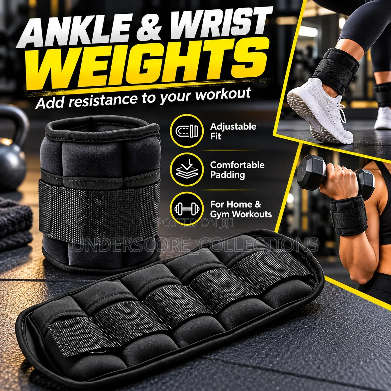 Pair of Ankle Weights/Wrist Weights .