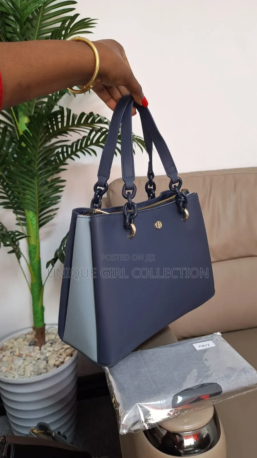 Premium Chrisbella Handbag With Matching Purse – Office & Casual Bag