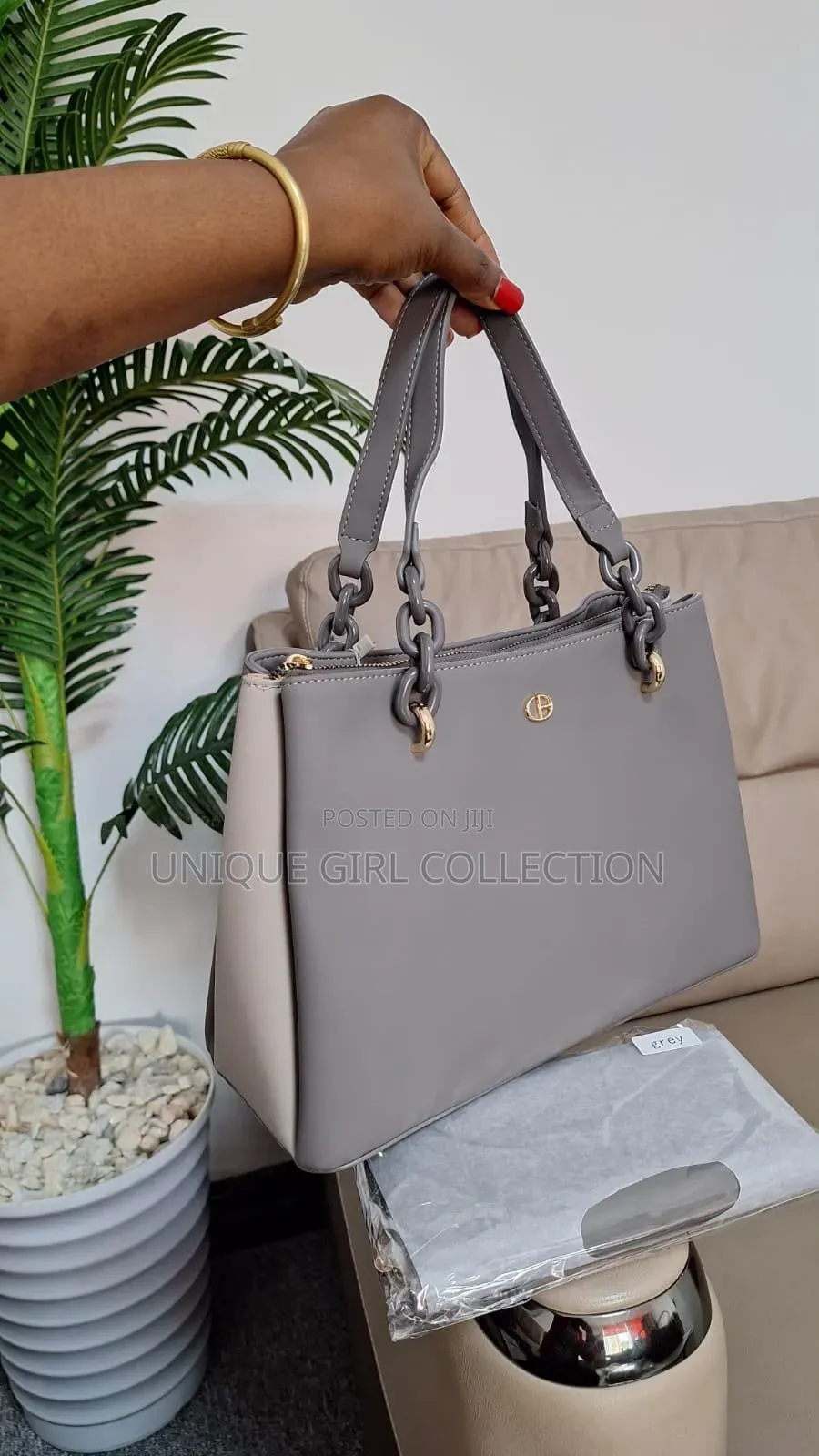 Premium Chrisbella Handbag With Matching Purse – Office & Casual Bag