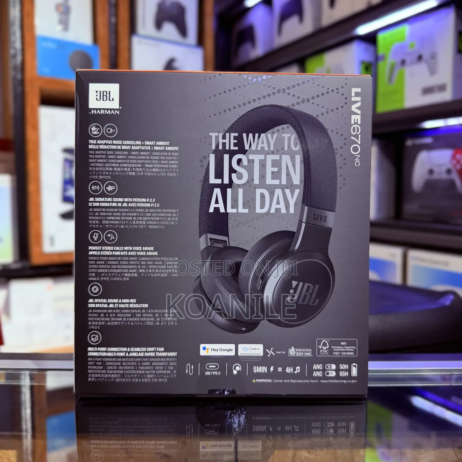 JBL Live 670NC!! JBL Live 670 Nc Headphones.