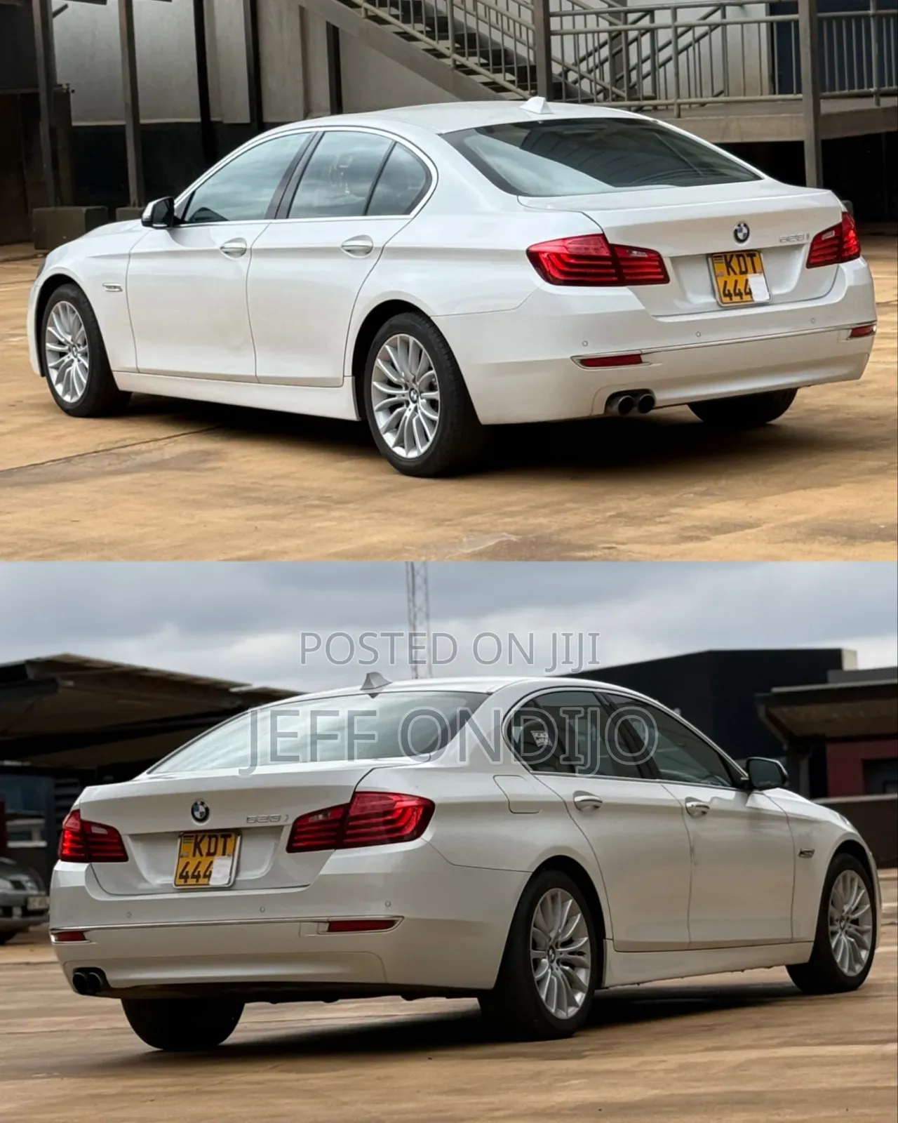 BMW 523i 2017 White