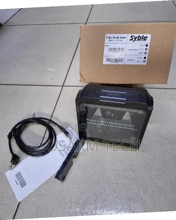 High-Speed Syble XB-8808G Barcode Reader – Plug-and-Play