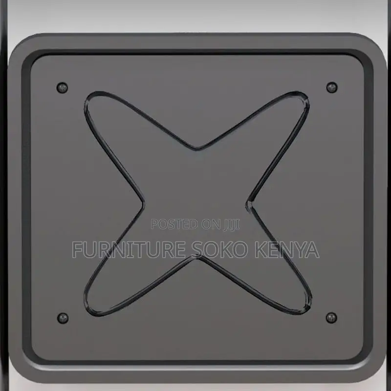 Outdoor Chair : Black Metal Folding Chair