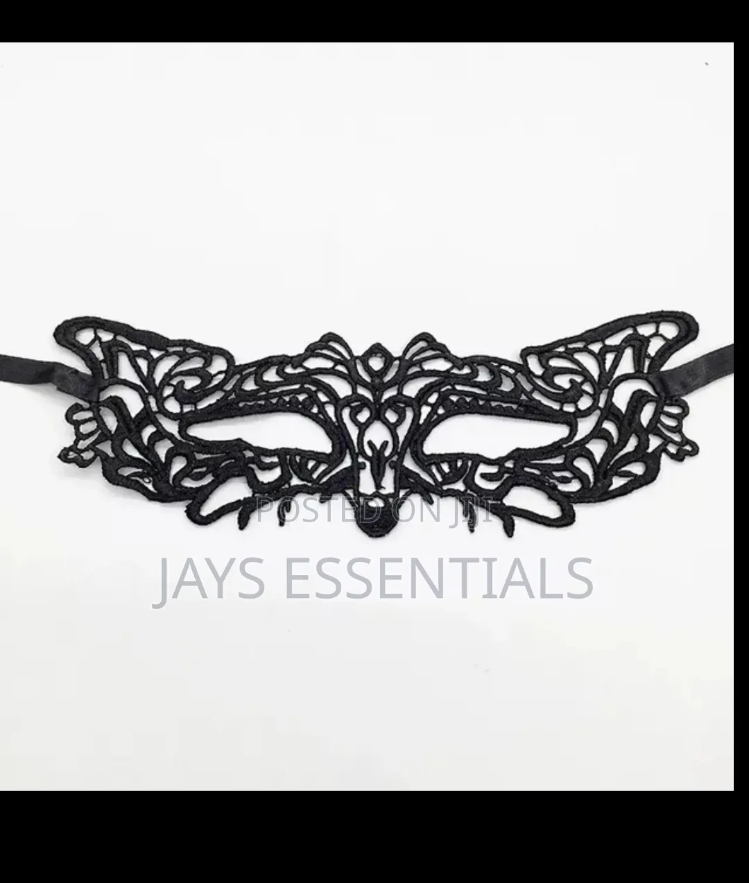 Black Masquerade Halloween Lace Face Masks