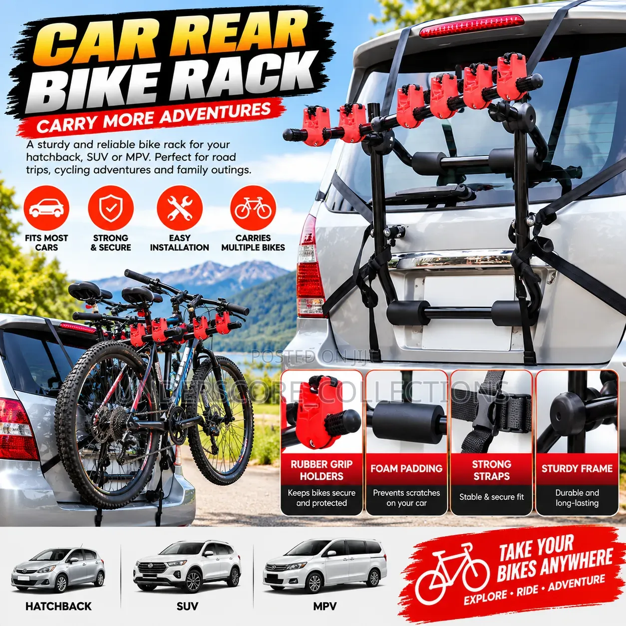 Bike Rack/Bicycle Carrier