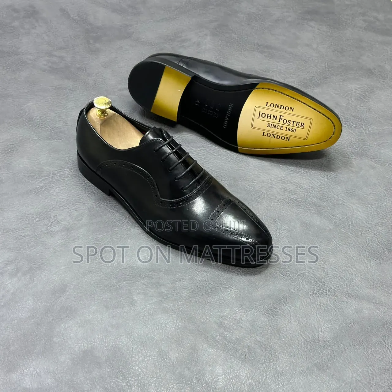 Classic John Foster Official Shoes for Men. Size 39-46. We Deliver!