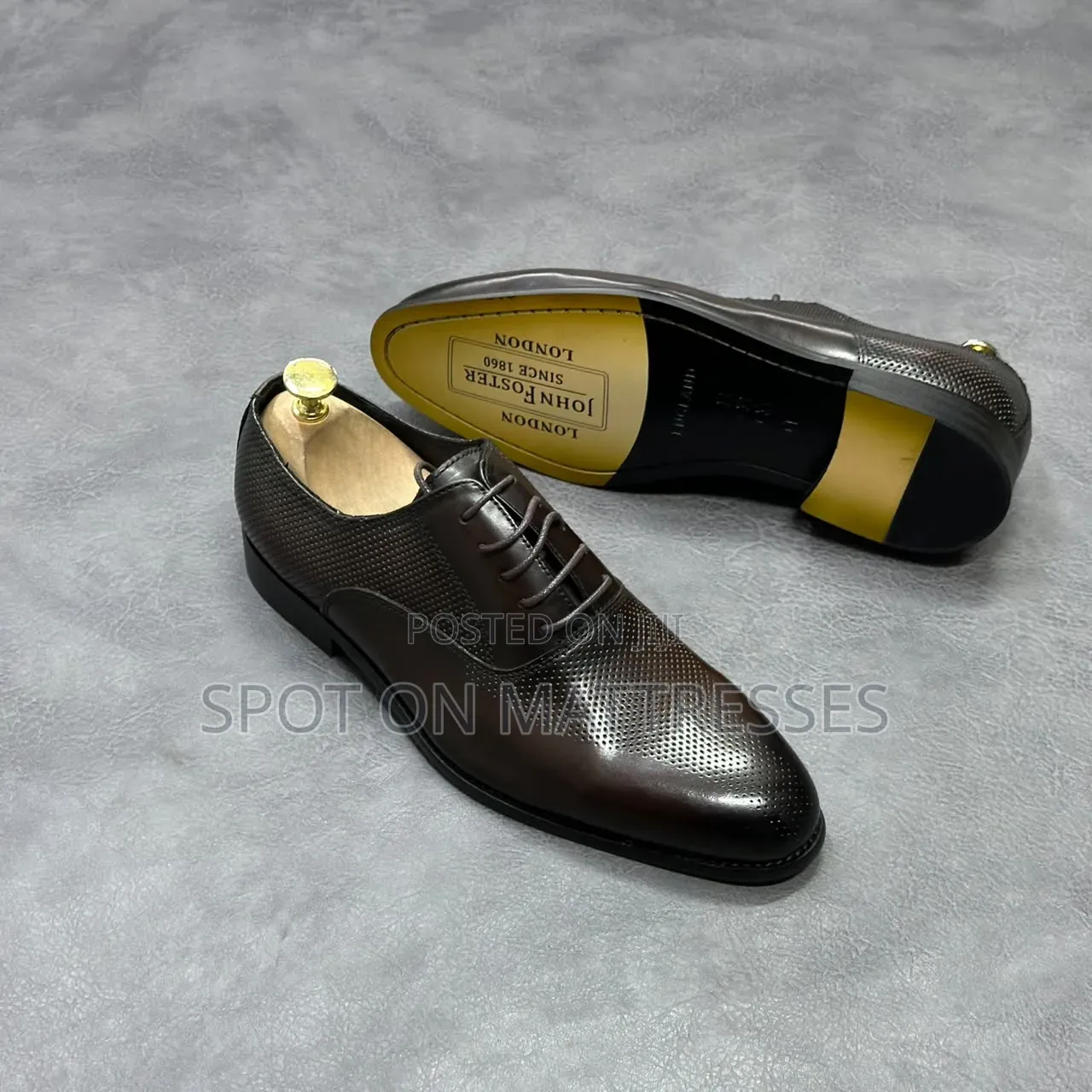 Classic John Foster Official Shoes for Men. Size 39-46. We Deliver!