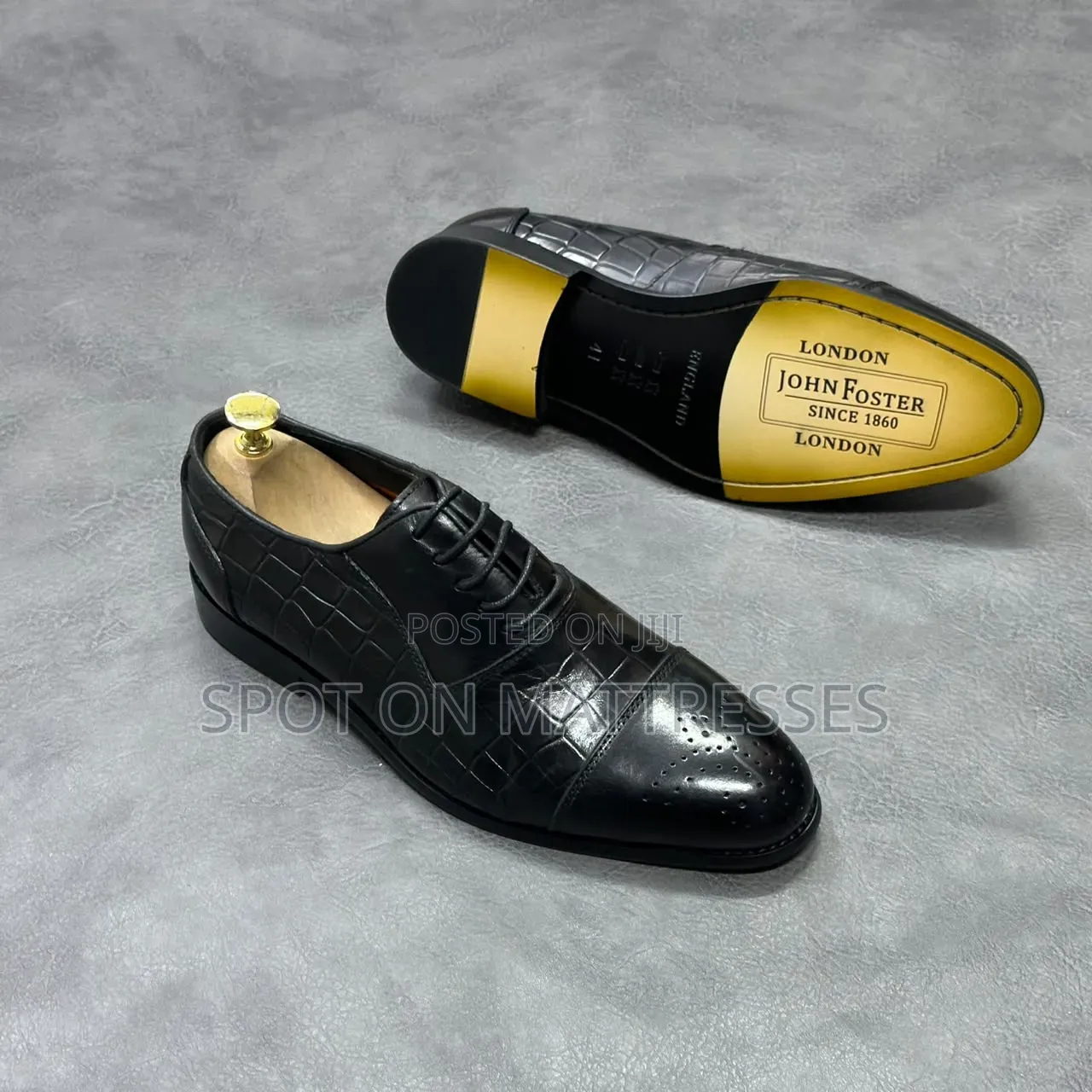Classic John Foster Official Shoes for Men. Size 39-46. We Deliver!