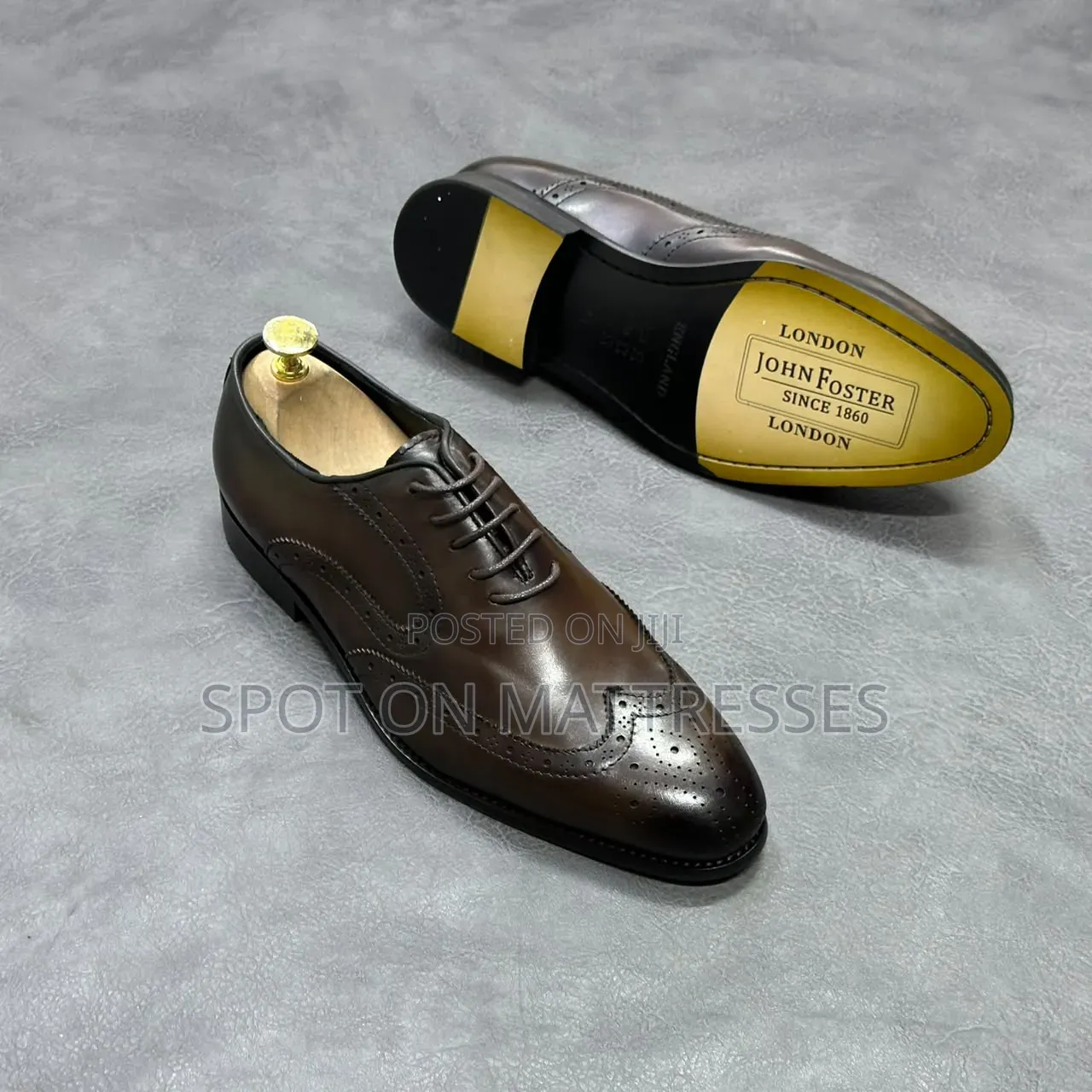 Classic John Foster Official Shoes for Men. Size 39-46. We Deliver!